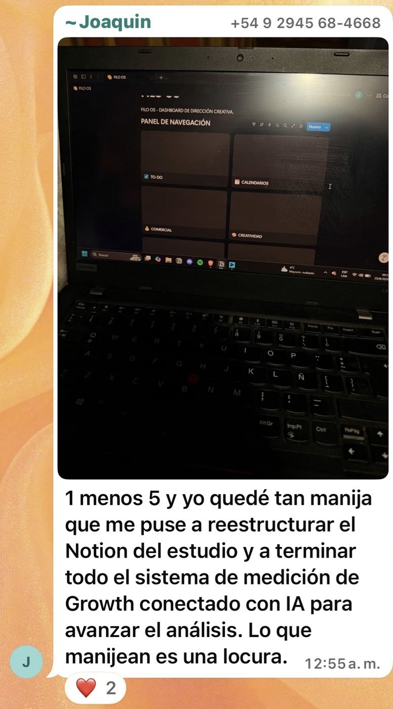 Testimonio de la comunidad sobre Operaciones